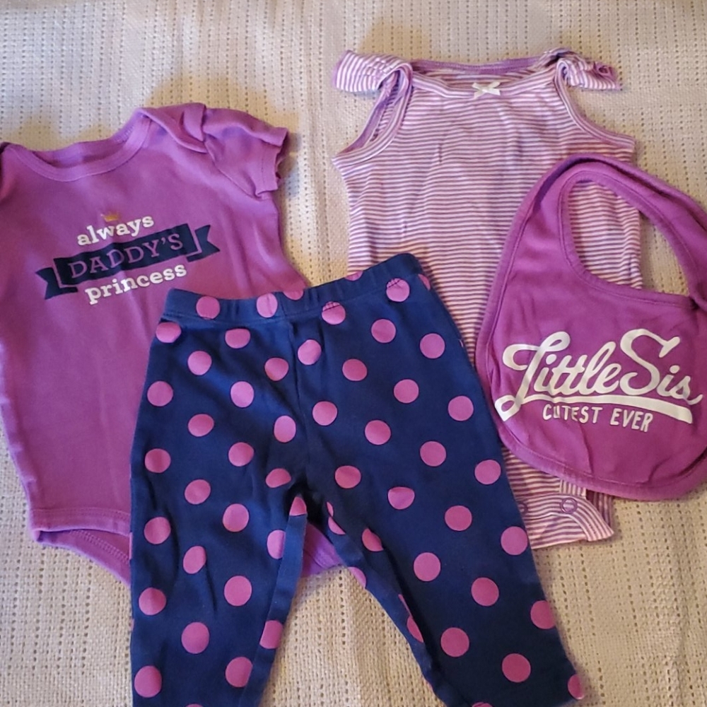 6m,4 pc carter's set